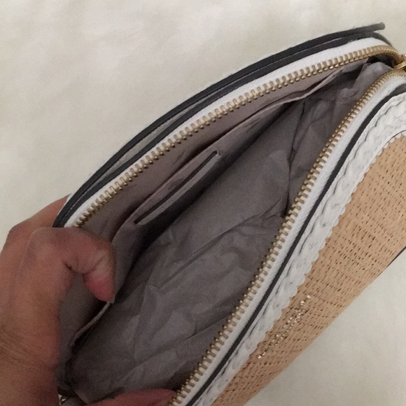 Kate Spade Riley Straw Dome Crossbody - Picture 6 of 6